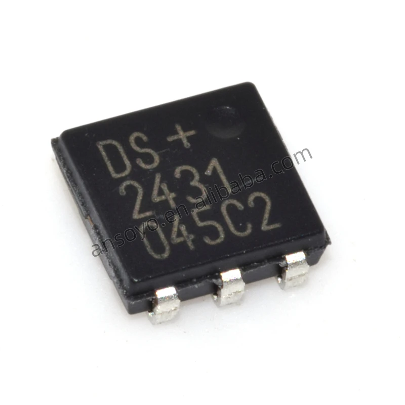 1PCS DS2431P+T&R DS2431P Integrated Circuits IC TSOC-6 New Original