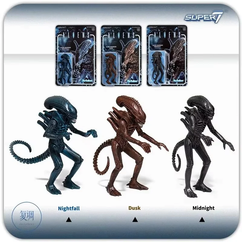 

Super7 инопланетный воин Series 1 пришельцы Ретро подвесная карта модная игрушечная экшн-фигурка модели игрушки подарки