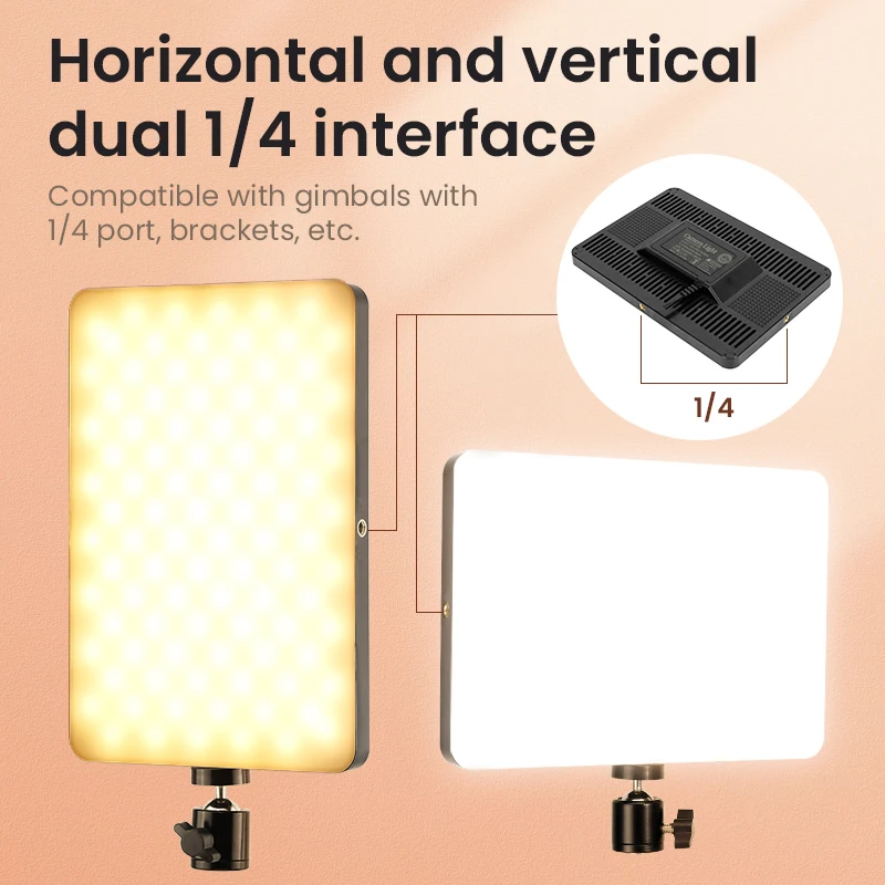 LED-Fotostudio Licht 3200k-5600k Video Füll lampe Licht Panel Fotografie Beleuchtung mit Stativ Desktop-Ständer für Live-Stream