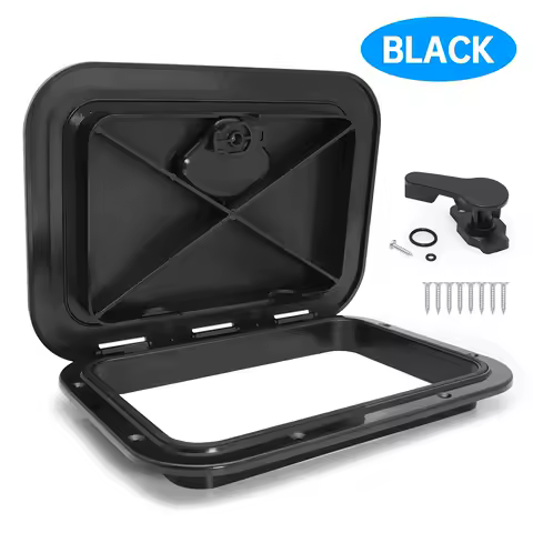 Waterproof Anti-UV Non-Skid Inspection Rectangular Deck Cover Marine Deck Access Hatch - Rectangular Deck Cover