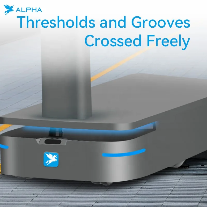 Alpha Oxbot F150 AMR Warehouse Robot Autonamous Navigate Transport Handling Robot Delivery Robot For Factory AGV