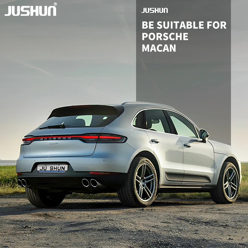 Eigen Merk Led-achterlichten voor Porsche Macan 2014-2017 2.0T Upgrade 12V Rode Lens Nieuwe Staat-95B/95B.2