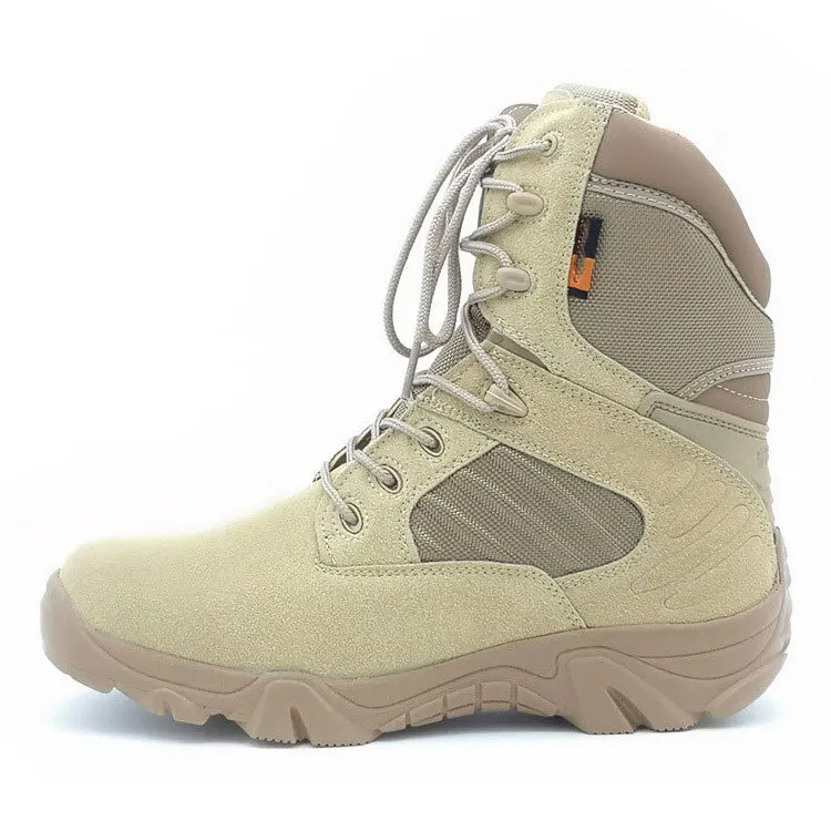 

CS Fans Breathable High Bang Tactical Boots Source Outdoor High Top Desert Combat Boots