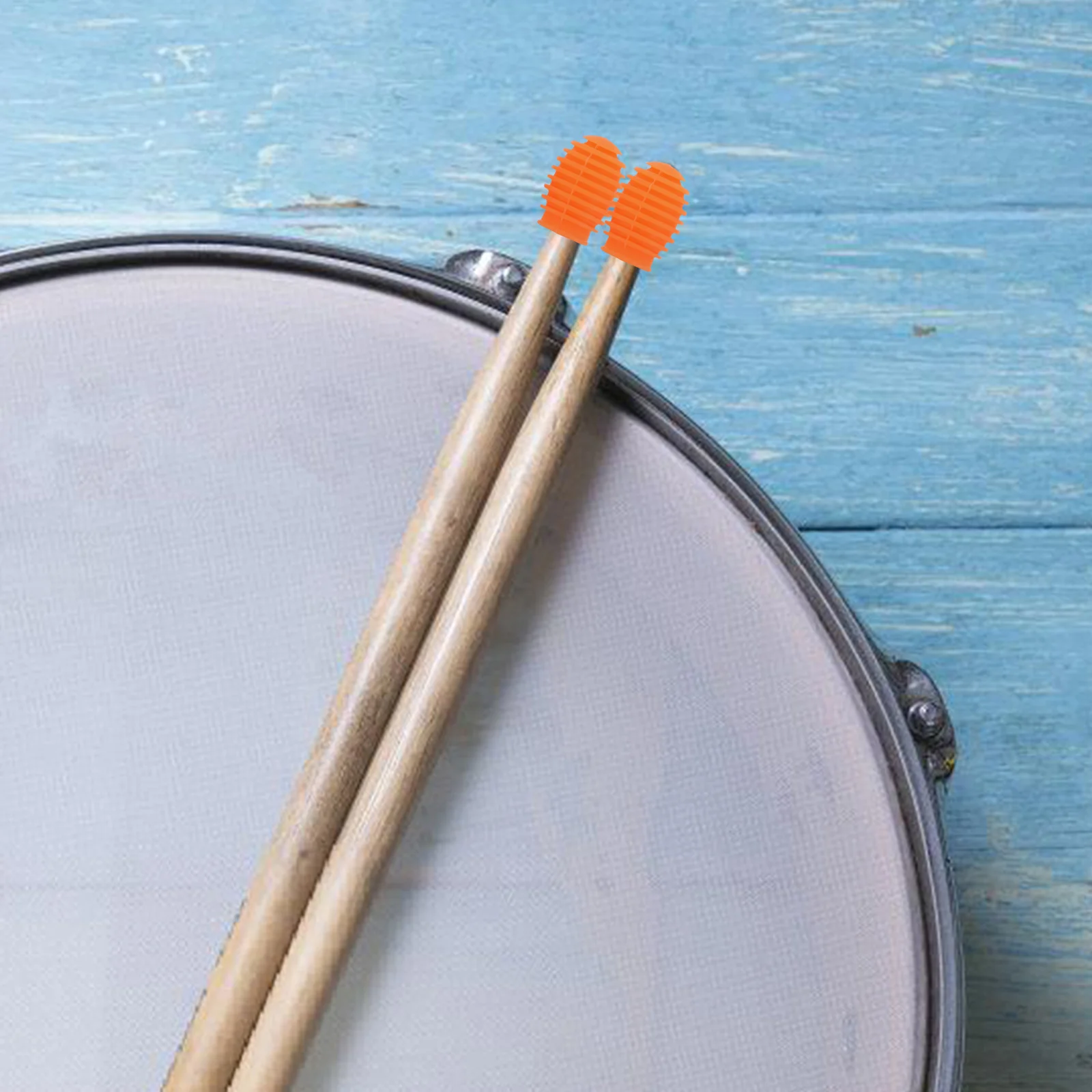 

Drumstick Set End Covers Protector Protectors Percussion Tips Dampeners Practice Guard Sleeves Head Tool