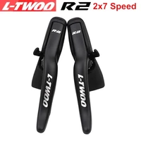 LTWOO R9 2x1 0/R7 2x10/R5 2x9/R3 2x8/R2 2x7 velocidades palancas de cambios de bicicleta de carretera freno bicicleta de carretera Compatible con desviador shimano