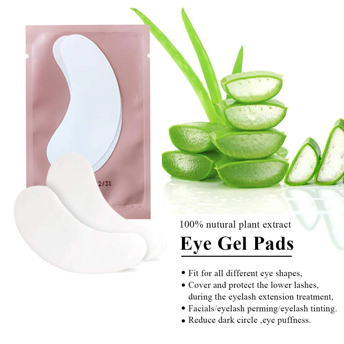 Eyelash Extension Kit Set Under Eye Patches Tape Micro Applicators Brush Mascara Wands Glue Holder Eyelash Extension Supplies