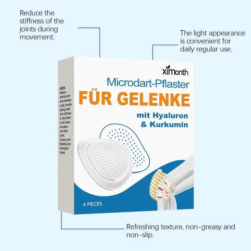 Hyaluronic Acid Joint Care Patches Gentle Ingredients Nourishing And Comfortable For Wrists Knees And Body