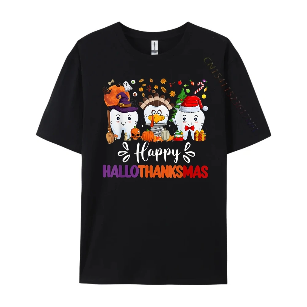 Dientes de Halloween, disfraz de hiplino Dental, camisetas de dentista para hombres, nuevas camisas y camisetas transpirables de alta calidad, diseño de gran tamaño