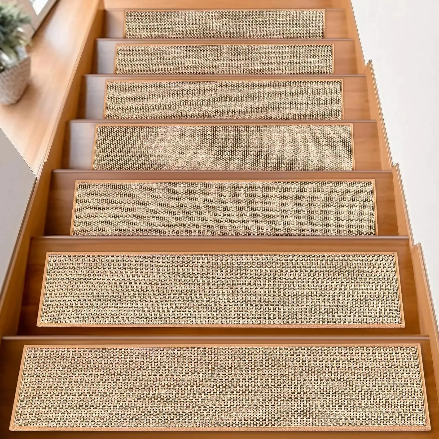55/76cm Anti-slip stair treads Stair Runners Non-Slip Absorbing Stair Treads Stair Rugs Elderly Reusable