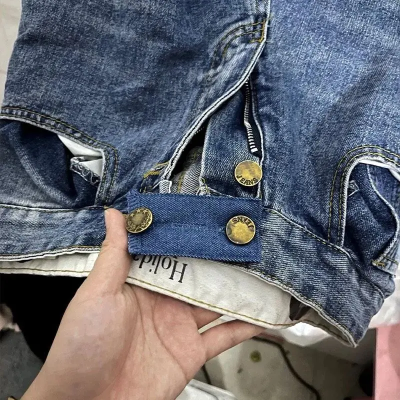 6pcs Jeans Waist Expander Button Elastic Waist Extender Button Belt Extension Denim Extenders Adjustable Easy Fit Pants Button