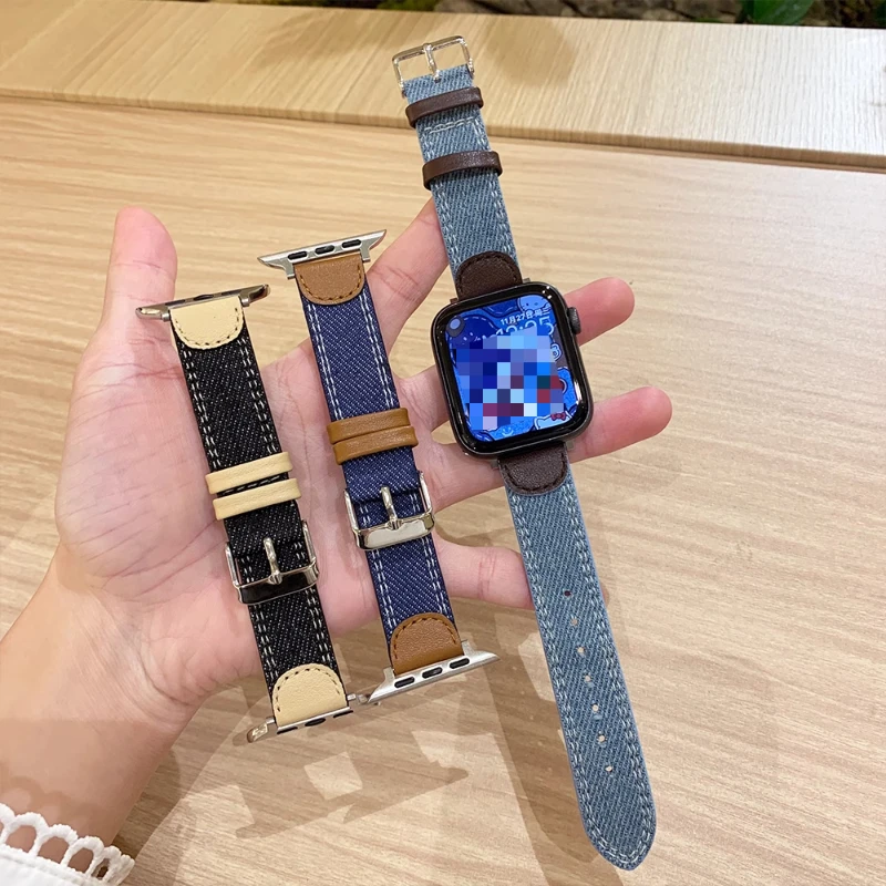 For Apple Watch Strap ultra2 49 46 45 44 42 41 40 38mm Retro cowboy wristband Band smartwatch Accessories S10 9 8 7 6 5 4 3 2 SE