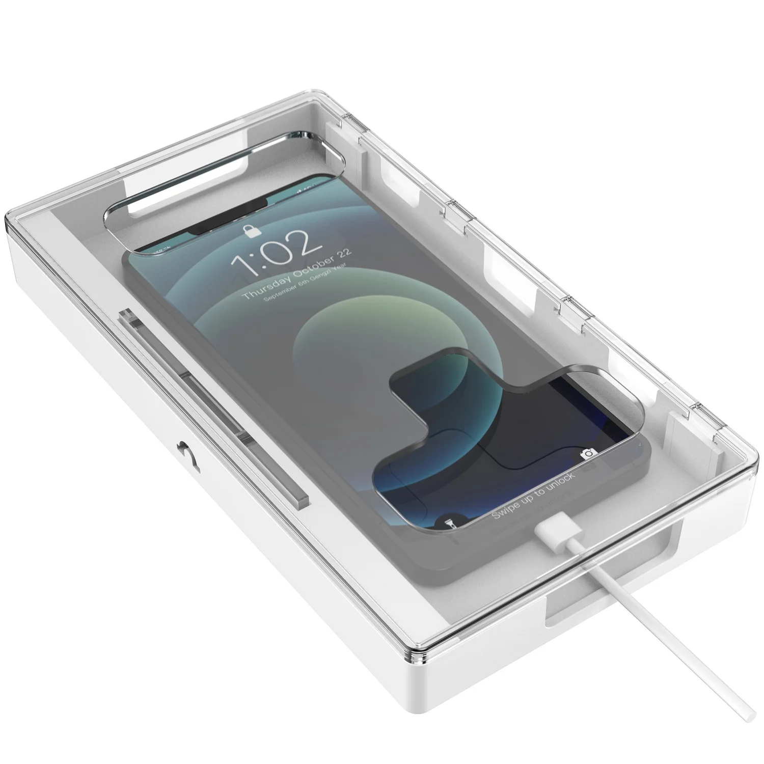 تحسين قفص حامل السجن للهاتف المحمول على تحسين قفل الهاتف المحمول للانضباط الذاتي للطلاب #5