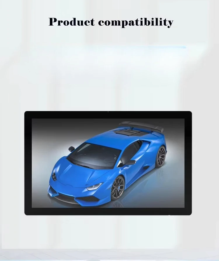 24-aanraakscherm Industrieel open frame touchscreen Led met USB-serieel en DVI-interface Nieuw capacitief display Touch