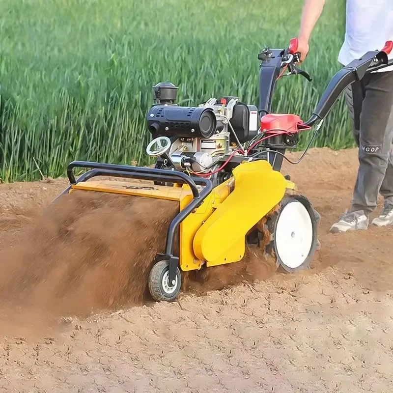 Weeder Rotary Tillage Double Clutch Self-propelled Grass Cutting Ditch Weeding Orchard Grass Cutting