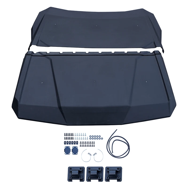 Polaris rzr pro yongjin roof 2-piece combination dust-proof hard roof sun visor