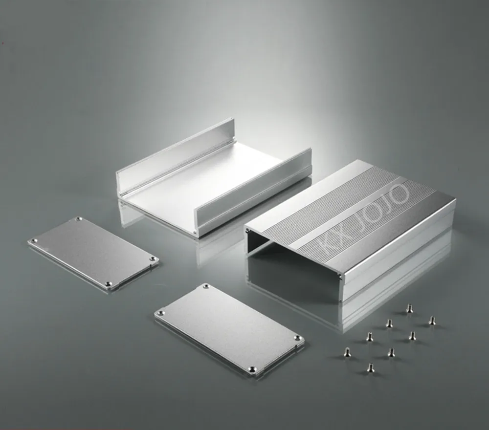 Aluminum Enclosure 106*55*100/150/200mm Split Alloy Electronic Components Made PCB Shell Case PCB DIY Instrument Project