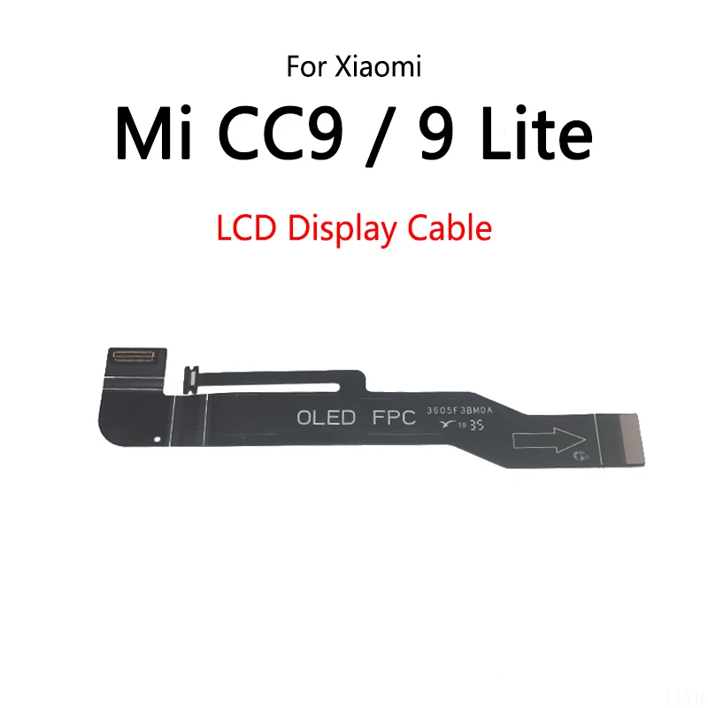 Wyświetlacz LCD Podłącz kabel płyty głównej Elastyczny kabel płyty głównej dla Xiaomi Mi CC9 / Mi 9 Lite