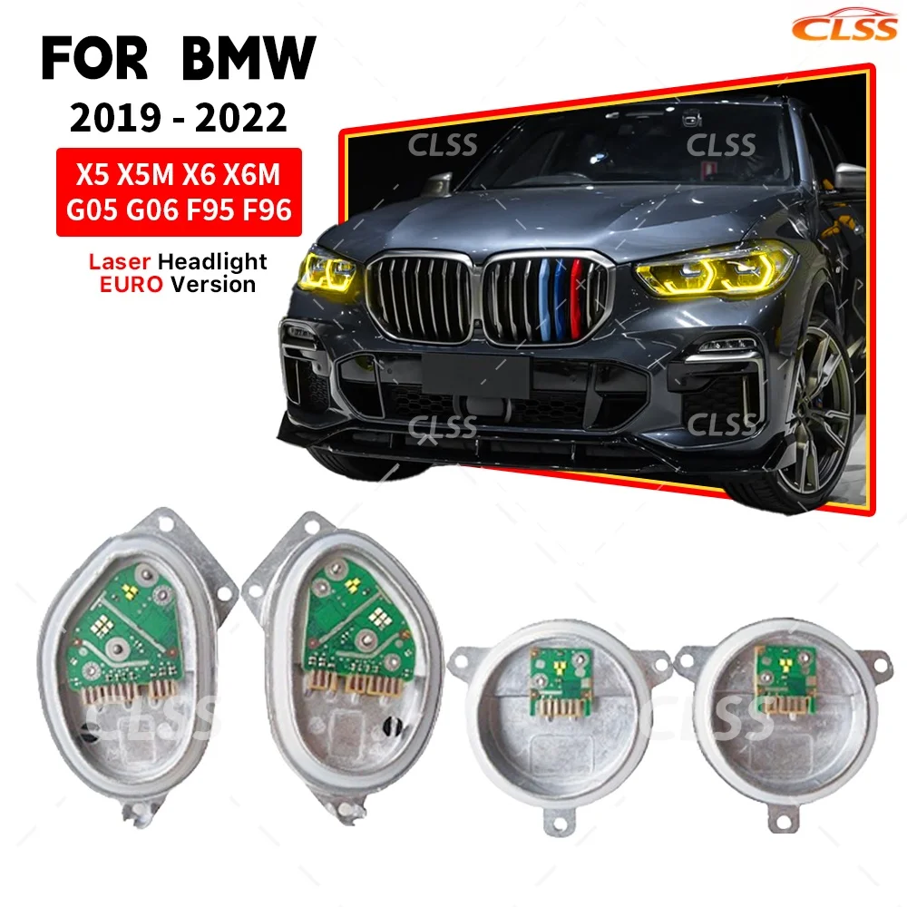 

CSL Yellow DRL LED Modules For BMW X5 G05 X6 G06 M F95 F96 2019-2022 Amber Blue Red Laser Headlight Daytime Running Light Boards