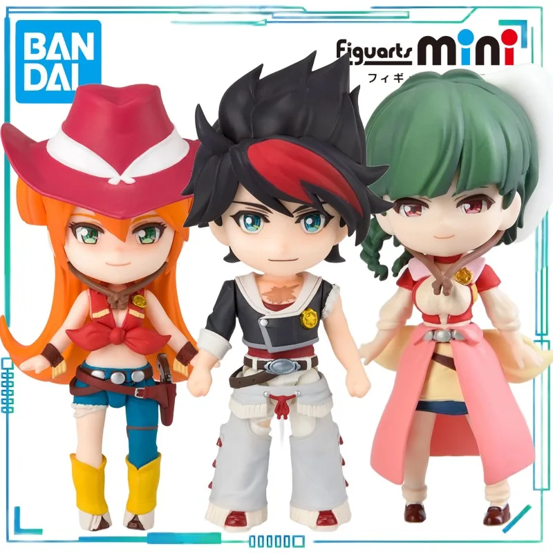 

BANDAI Genuine Figuarts Mini Series Anime Ordinary Version 040 Elsa Lin 039 Atali Ariel 038 Buck Yaro Model Toys Collectibles
