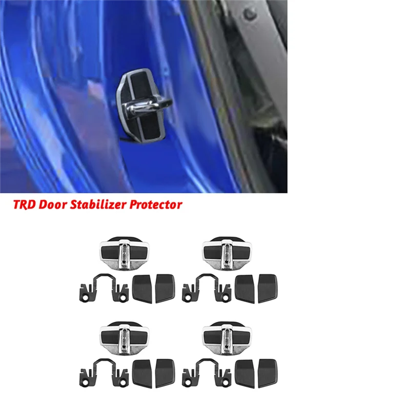 

Practical 4 Set Car TRD Door Stabilizer Latches Protector Cover Lid For Subaru All Series BRZ XV Forester Legacy Outback Impreza