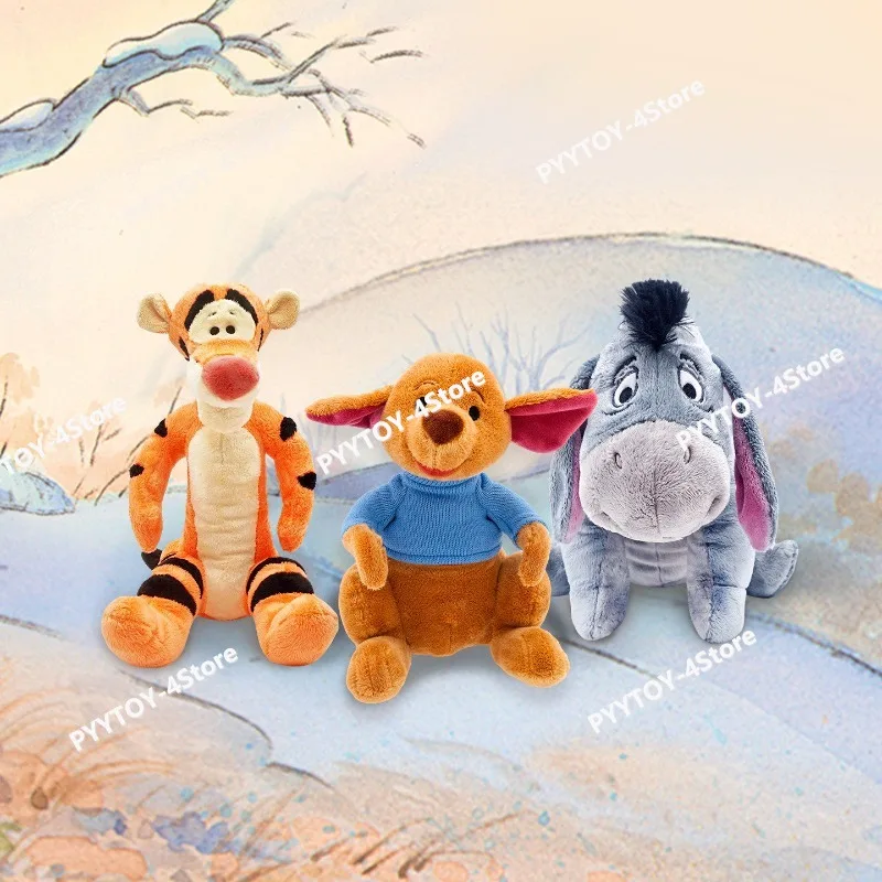 

Классические плюшевые куклы Disney Little Bean, аксессуары для рабочего стола в стиле аниме, коллекционная кукла, милый подарок на день рождения, сюрприз