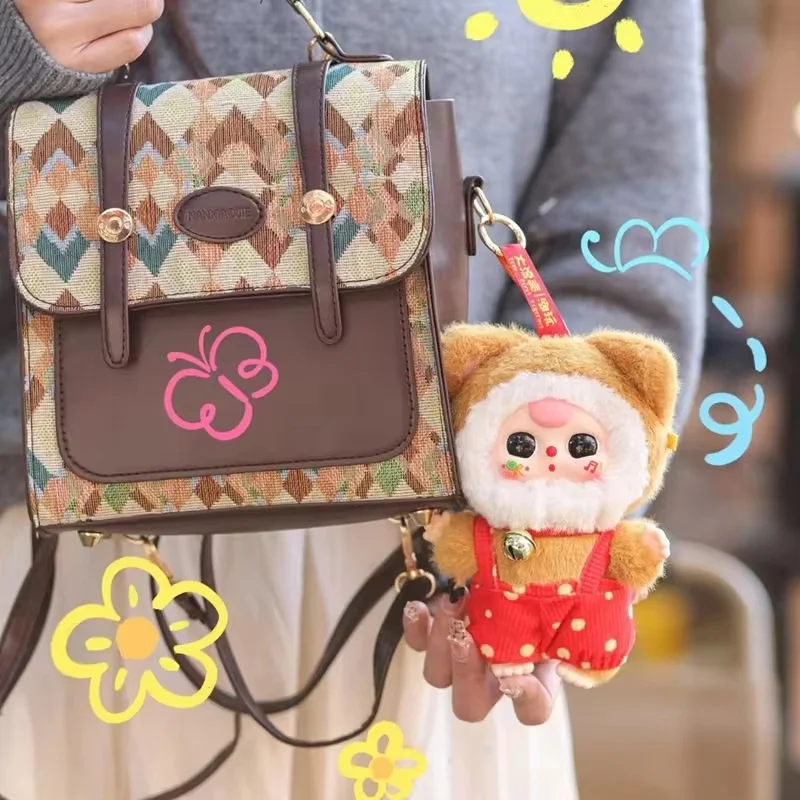 Kawaii الطفل ثلاثة الملياردير محظوظ القط صندوق أعمى اللعب صندوق الغموض Caixa Misteriosa أفخم دمية محشوة دمية لعبة للفتيات هدية