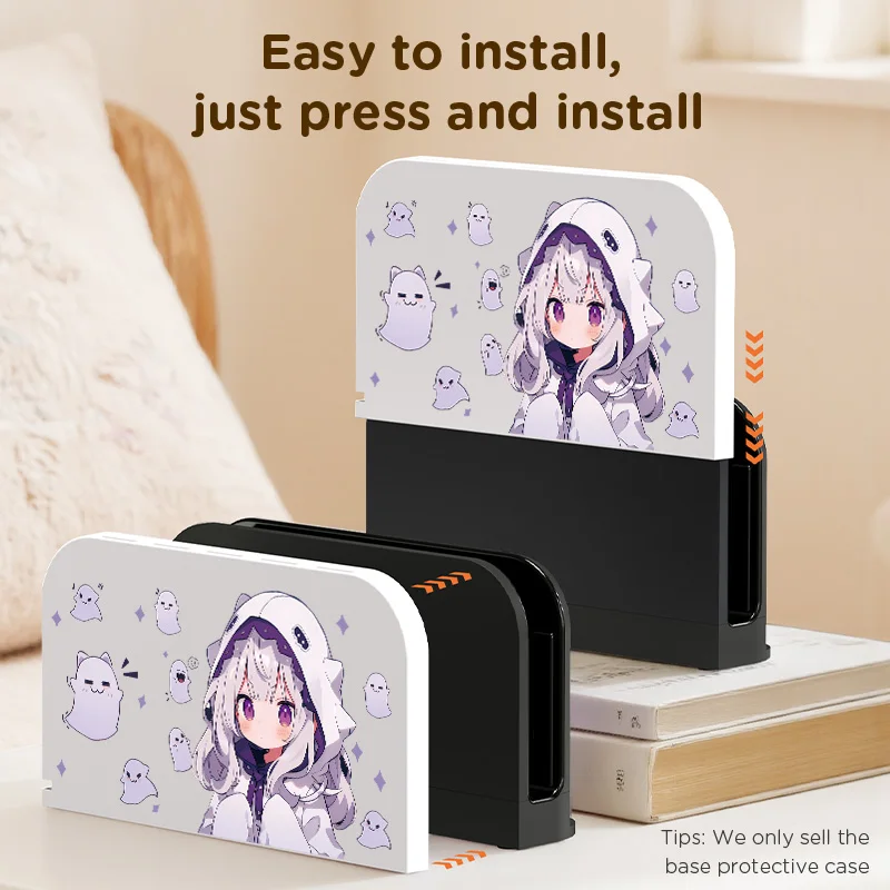 Suitable for Switch2 card base shell, cassette storage + body protection two-in-one, can store 5 game cards view 6