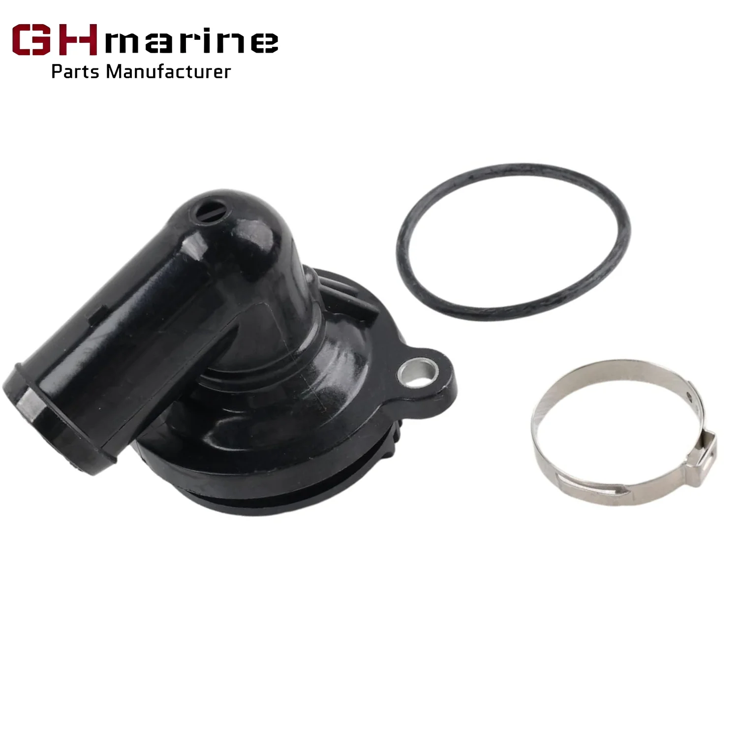 8M0162139 Marine Outboard 140°F 60°C Thermostat Assembly Compatible For Mercury 175-300HP 450R 3.4L V6 4.6L V8 4Stroke 8M0137816