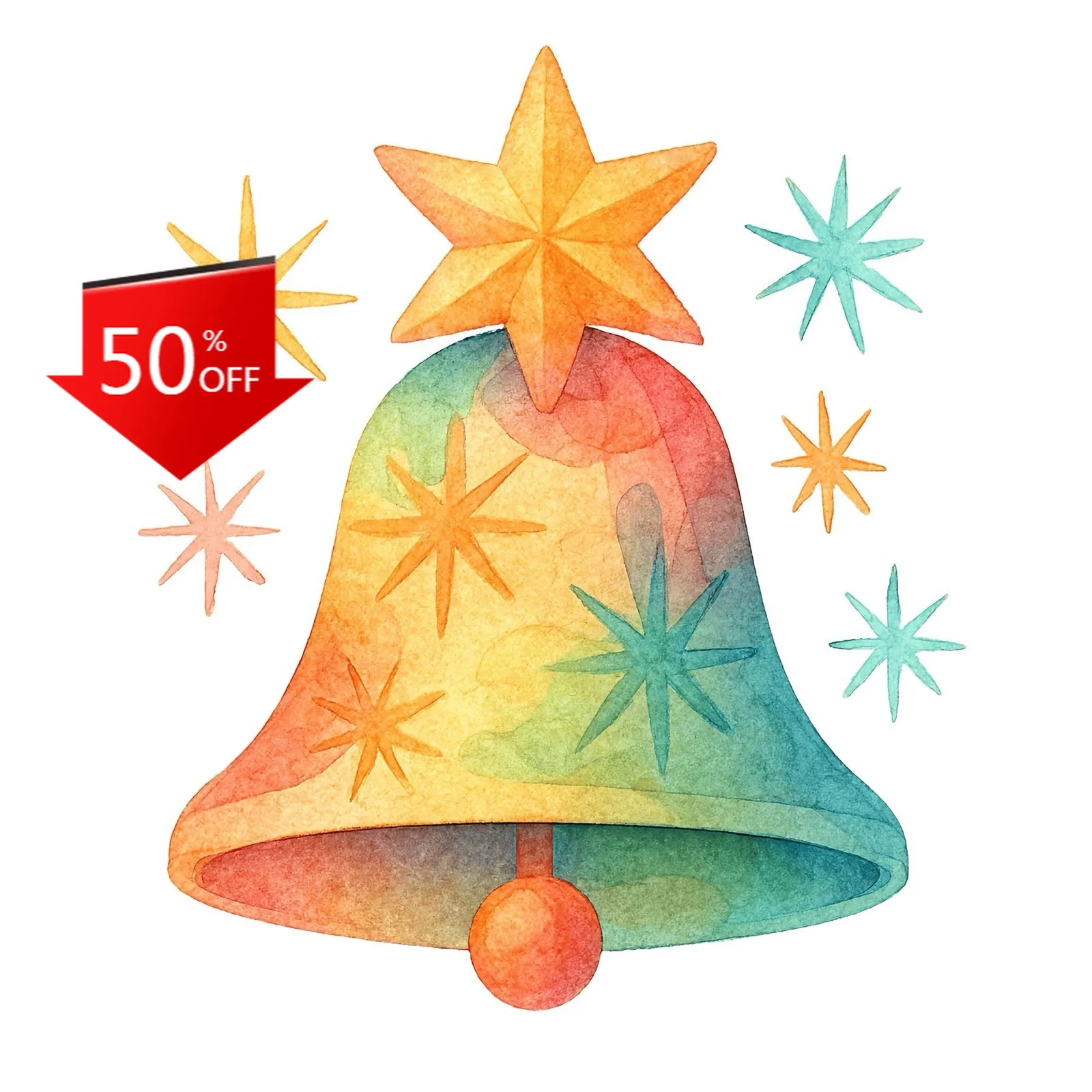 

Holiday Abstract Colorful Festive Aesthetic Car Laptop Window Bumper Waterproof Vinyl Decal Sticker Funny Aesthetic Vintage