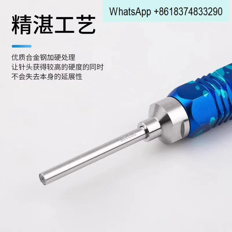 Elevator 63080 size plug plug rework needle push rod needle withdrawal device set