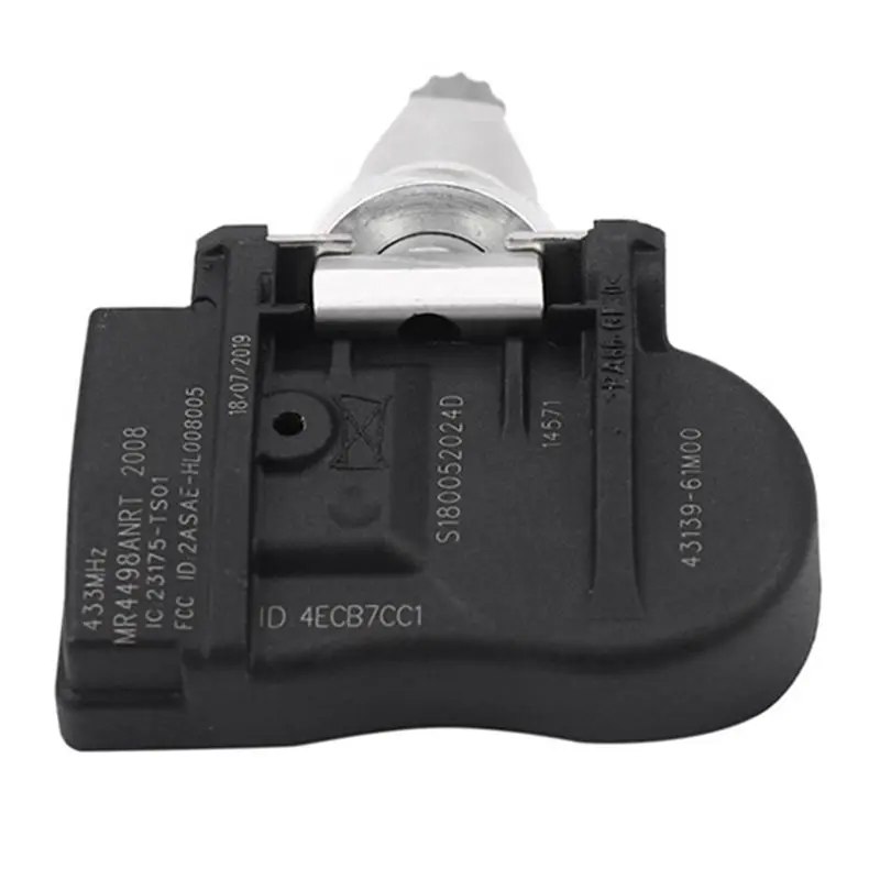 Super Sale 4PCS Tire Pressure Sensor for Suzuki Vitara SX4 S-Cross Ignis Baleno Swift Jimmy 43139-61M00 43130-61M00 433MHZ