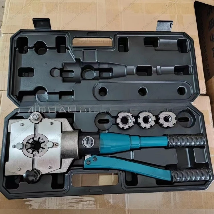 Air Conditioning Pipe Crimping Tool Hose Manual Hydraulic Tool Portable
