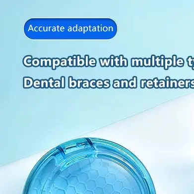 

Portable Denture Tray Box Dental Retainer Box Teeth Aligner Braces Box Teeth Container Denture Box False Teeth Protective Case