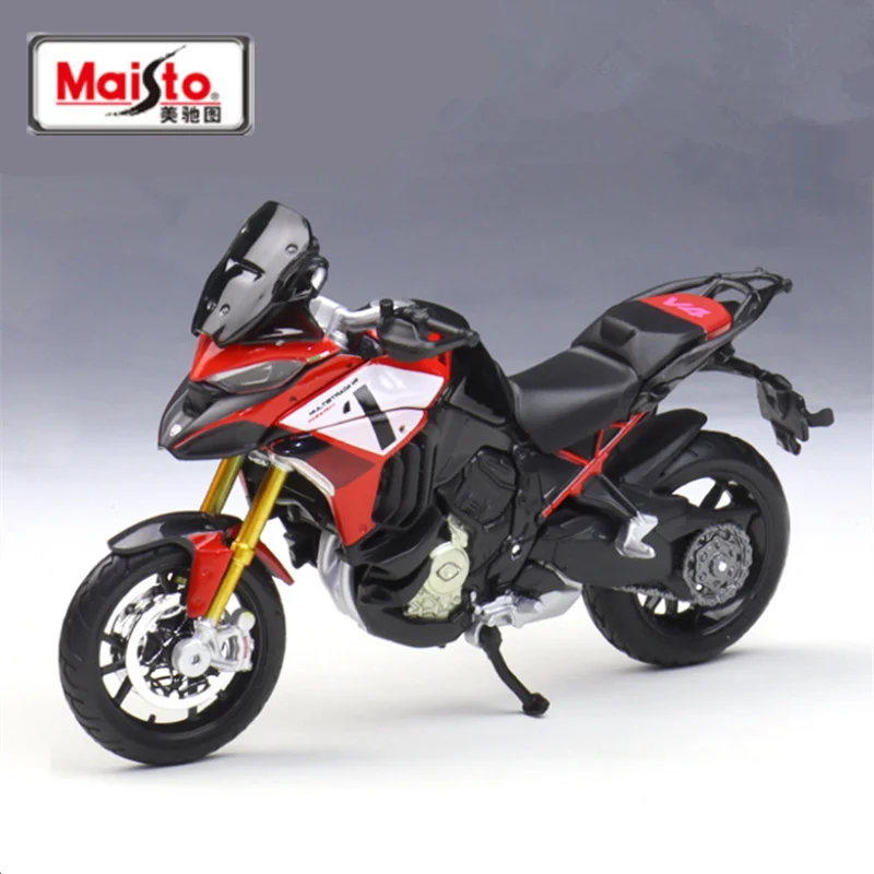 

Maisto 1:18 Ducati Multistrada V4 сплав уличный спортивный мотоцикл модель моделирование литой под давлением металлический гоночный мотоцикл модель детский подарок