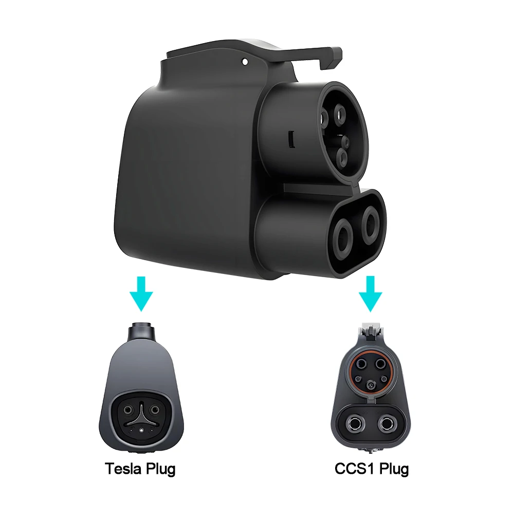 GOODCELL Tesla to CCS1 DC EV Adapter 500A 250KW DC SuperFast Charging Adapter for Tesla Modle 3/X/Y/S