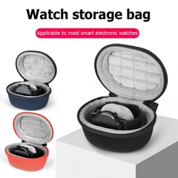 Hard Carrying Case EVA Hard Shell Travel Storage Bag Shockproof Watch Travel Case for Huawei Watch Fit 2 for Haylou RS4 Plus/GST