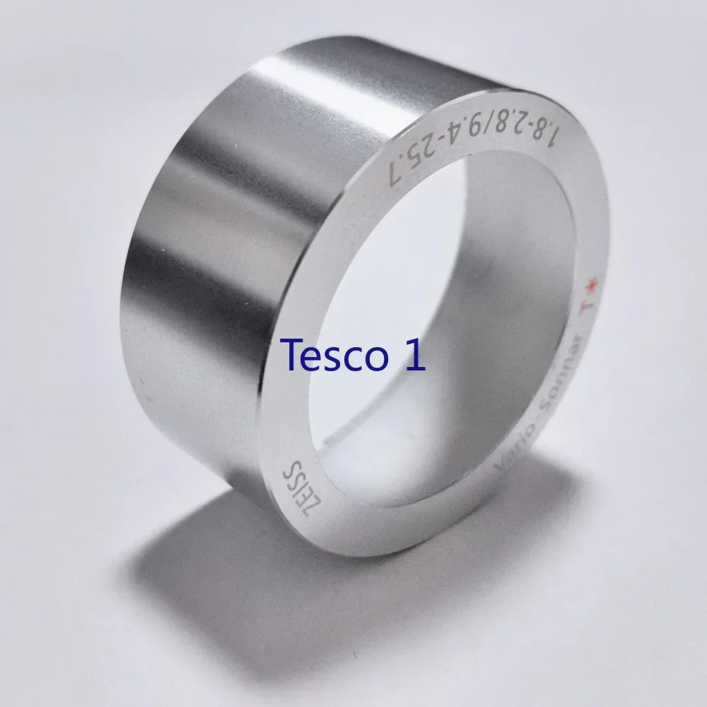 Nouvel objectif Tube de fleur argenté en cercle pour pièce de rechange d'appareil photo numérique Sony ZV1