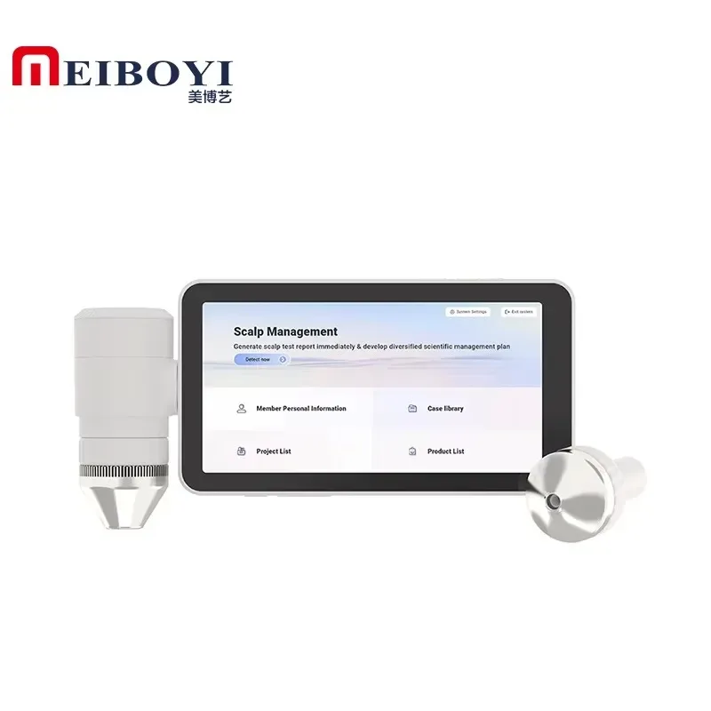 Hot Sale Meiboyi Latest Handheld AI Intelligent Scalp Report Generation Portable Hair Analysis Device Auto Analysis