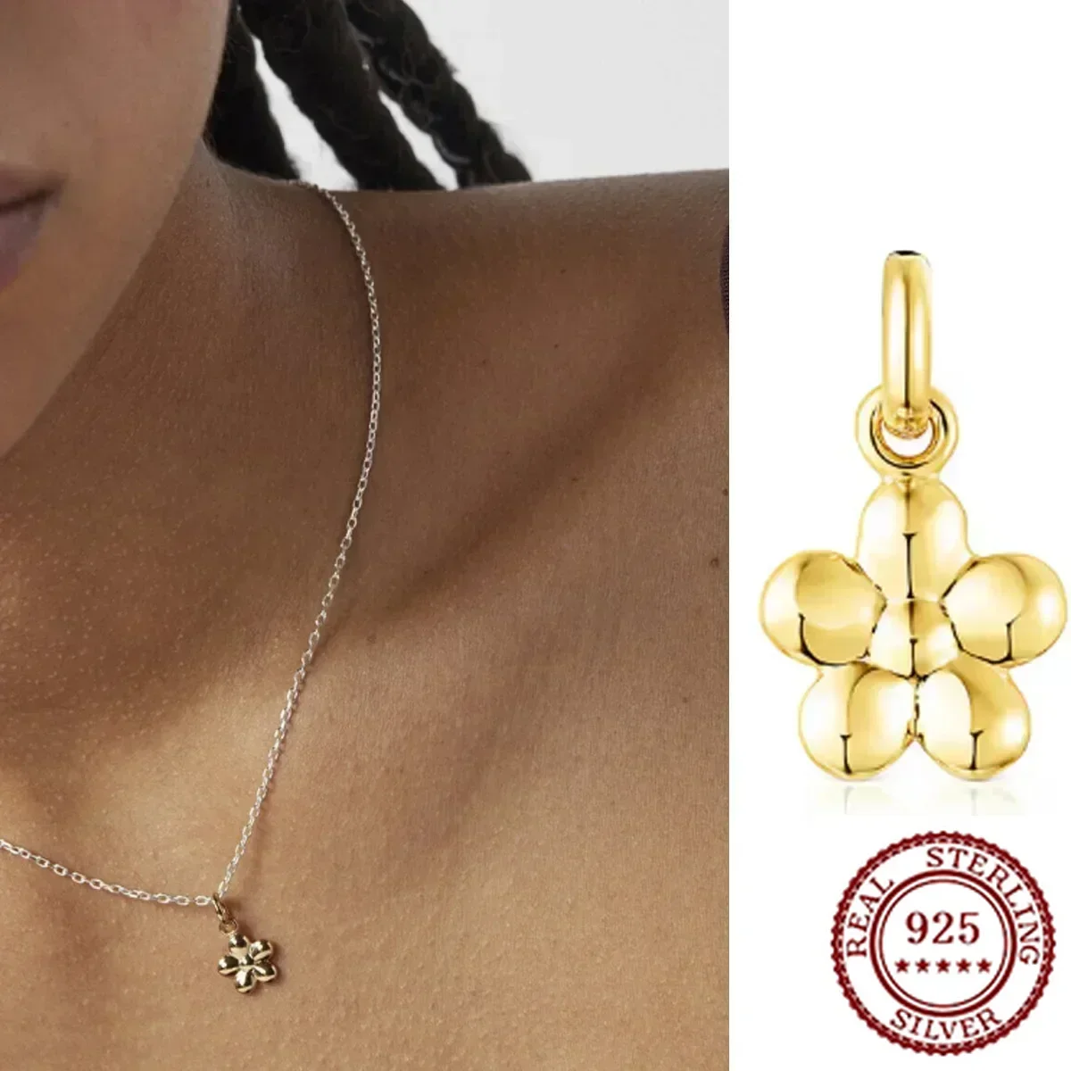 

Colar De Prata Com Pingente De Urso Espanhol Para Mulheres, Pequenas Jóias, Presente Bonito, Alta Qualidade, Frete Grátis