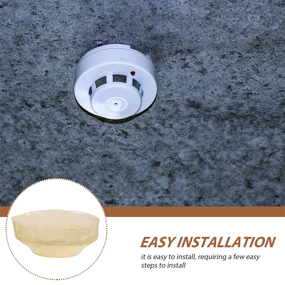 12 Pcs Smoke Dust Cover Alarm for Cooking Plastic Protector Protective Kitchen Baking