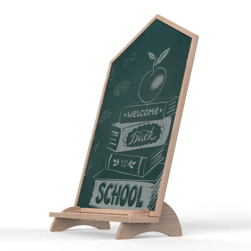 Children's Early Education Drawing Board, Home Use Double-sided Small Blackboard, Graffiti Drawing Stand, Magnetic Drawing Board