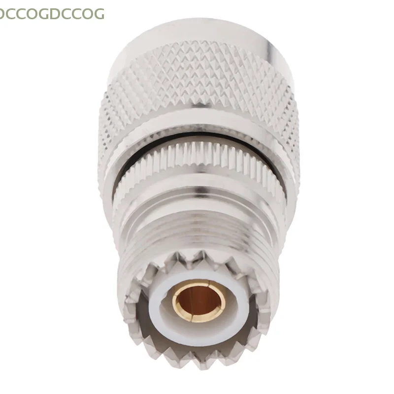 1 Stück RF-Koax-Adapterstecker N-Typ Stecker auf UHF SO-239 Buchse gerade