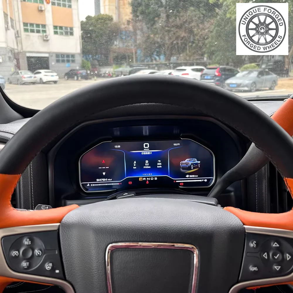 

Foforfor 12.3'' Car LCD Digital Cluster for Tahoe Suburban 2014-2020 Virtual Cockpit Speed Meter Dashboard Instrument