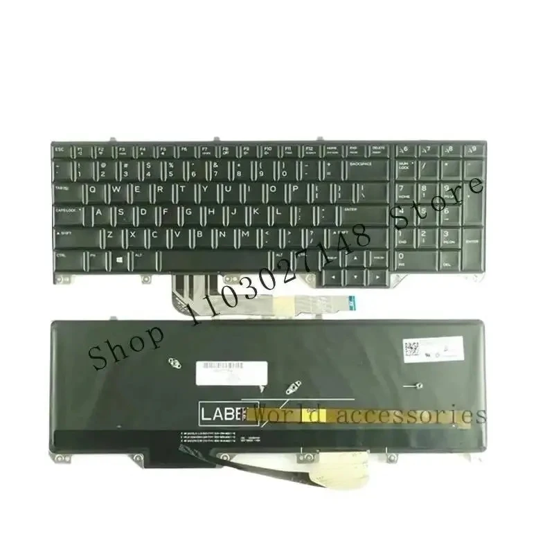 

Новая клавиатура США для ноутбука Alienware M17 17 R4 R5 PK1326T1B01 0ND5TJ с подсветкой и и