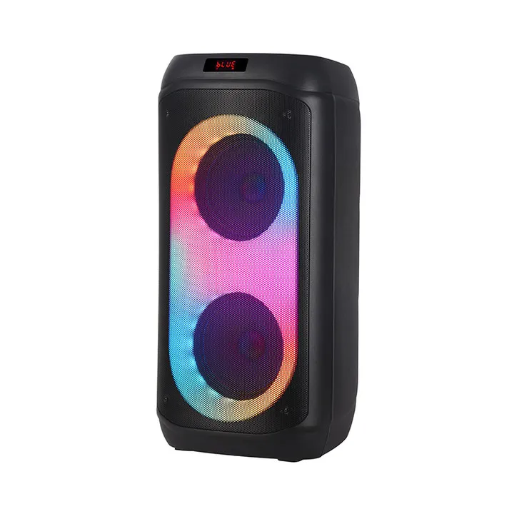 

High Quality Sound Loudspeaker Dual 8 inch Portable Party Speaker Powerful Bass Wireless Speaker