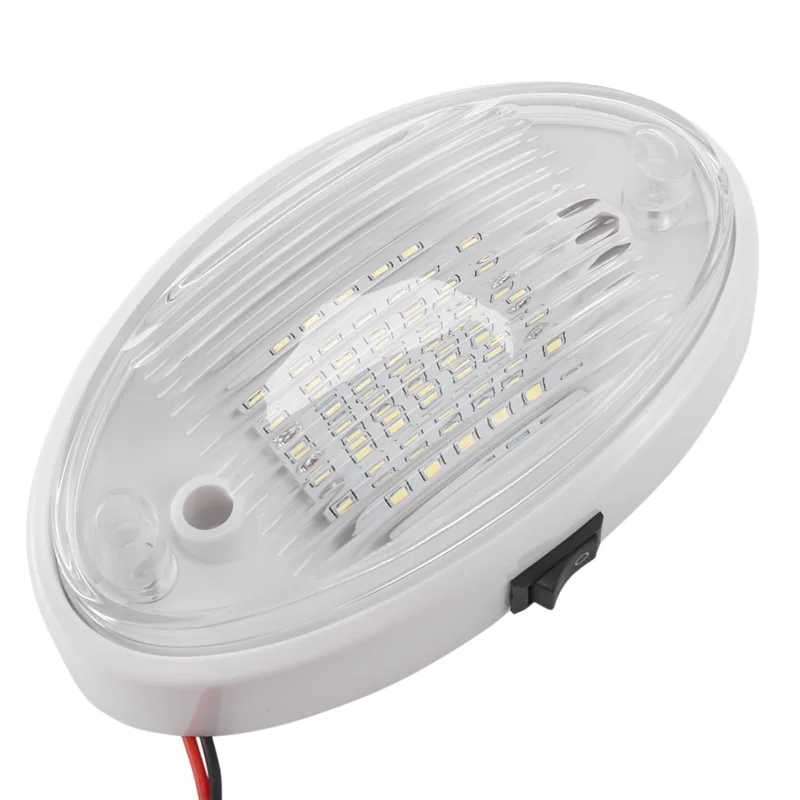 

4X 12V светодиодный светильник с переключателем, караван, дом на колесах, лодка, тент, туннельный чехол Annex, белый