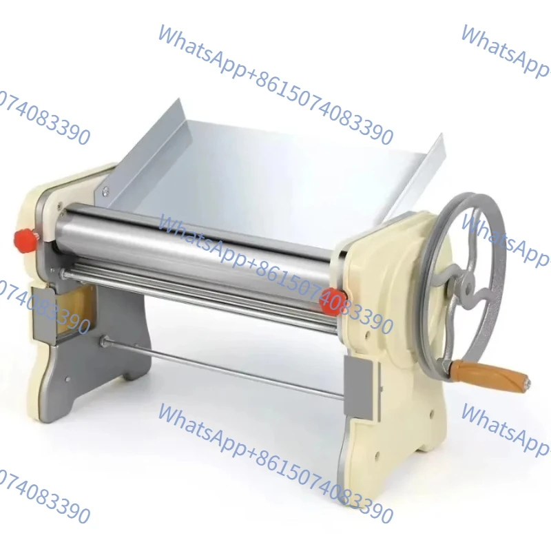 New ZM-350 Dough Roller & Dough Sheeter Machine, Pizza Pasta Pie Dough Flattening Machine for Home Restaurant Food Shop