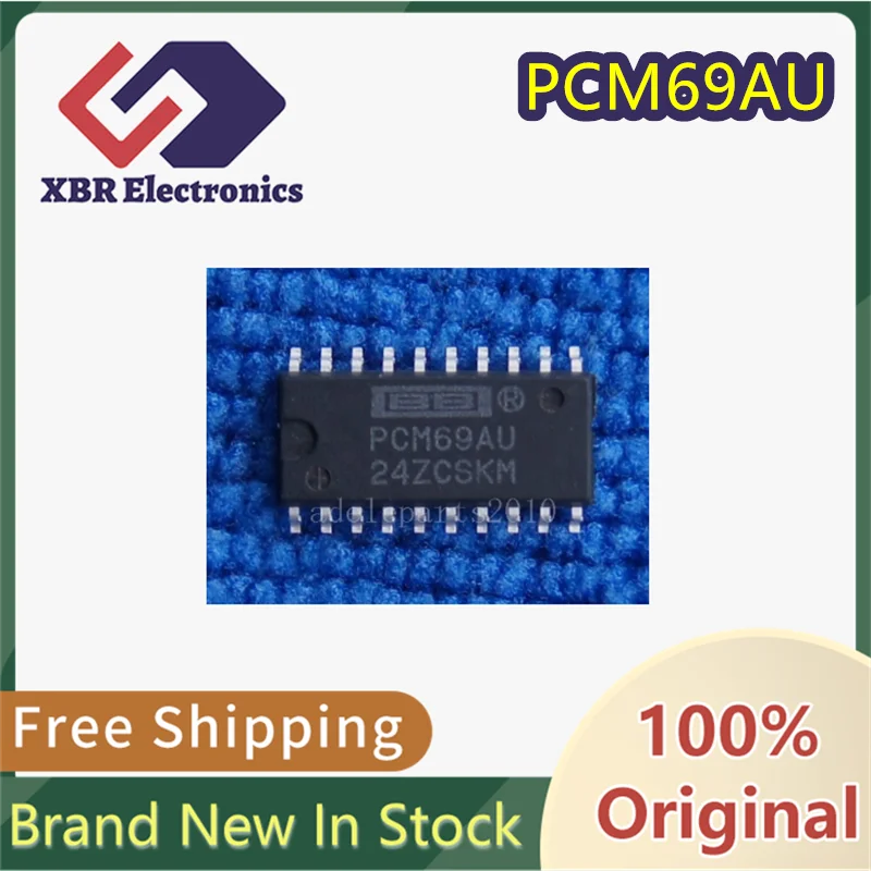

(5/50 pieces) PCM69AU PCM69U PCM69 Digital-to-Analog Converter SOP-20 Brand new genuine product In stock Free shipping