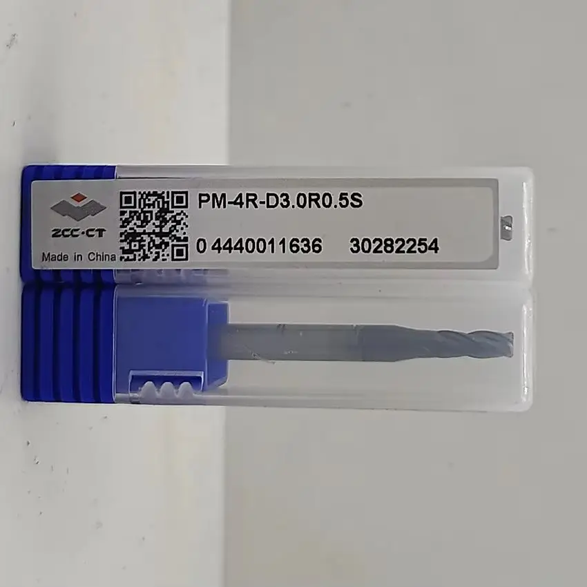 

ZCC.CT PM-4R-D2.0R0.2S/PM-4R-D3.0R0.2S/PM-4R-D3.0R0.5S/PM-4R-D4.0R0.3S/PM-4R-D4.0R0.5S PM-4R 4T Концевые фрезы с четырьмя лезвиями с высокой подачей подачей