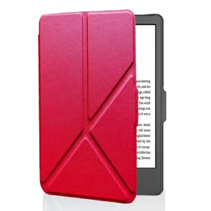 Capa leve de couro PU, capa de suspensão e vigília automática, capa para Kobo Clara Color, modelo N367, lançamento 2024 10 principais vendas e reader kobo clara - №3
